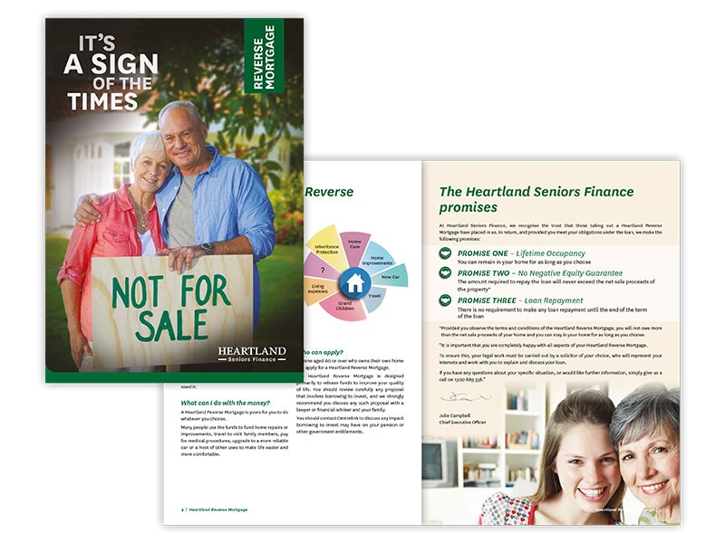 Australian Seniors Finance brochure